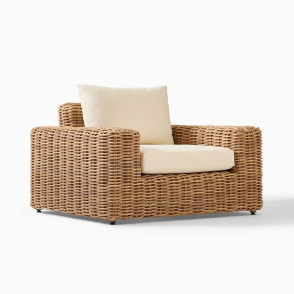 Balinese Wicker Lounge Chair