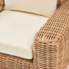 Balinese Wicker Left Arm Sofa