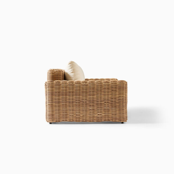 Balinese Wicker Loveseat