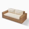Balinese Wicker Loveseat