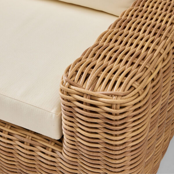 Balinese Wicker Loveseat