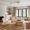 Heirloom Wicker Lounge Chair (10) Heirloom Wicker Lounge Chair & Ottoman