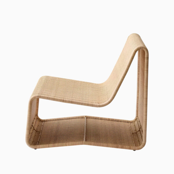 Heirloom Wicker Lounge Chair (3) Heirloom Wicker Lounge Chair & Ottoman
