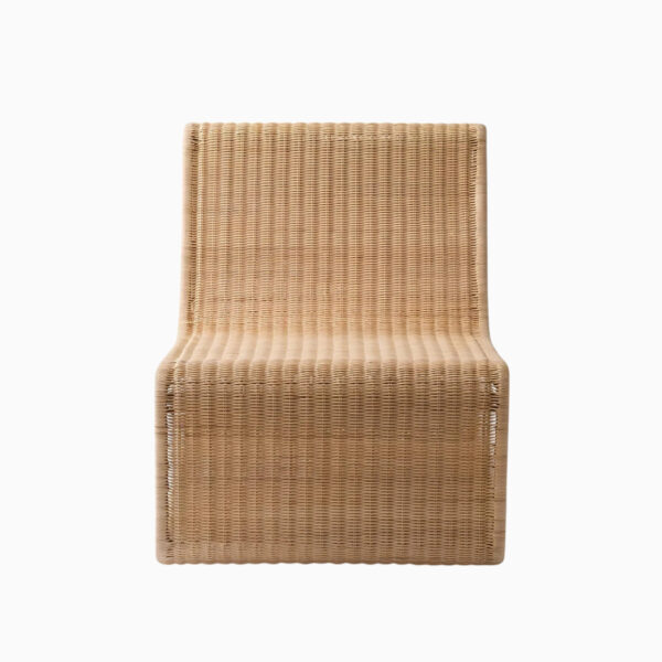 Heirloom Wicker Lounge Chair (4) Heirloom Wicker Lounge Chair & Ottoman