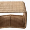 Heirloom Wicker Lounge Chair (8) Heirloom Wicker Lounge Chair & Ottoman