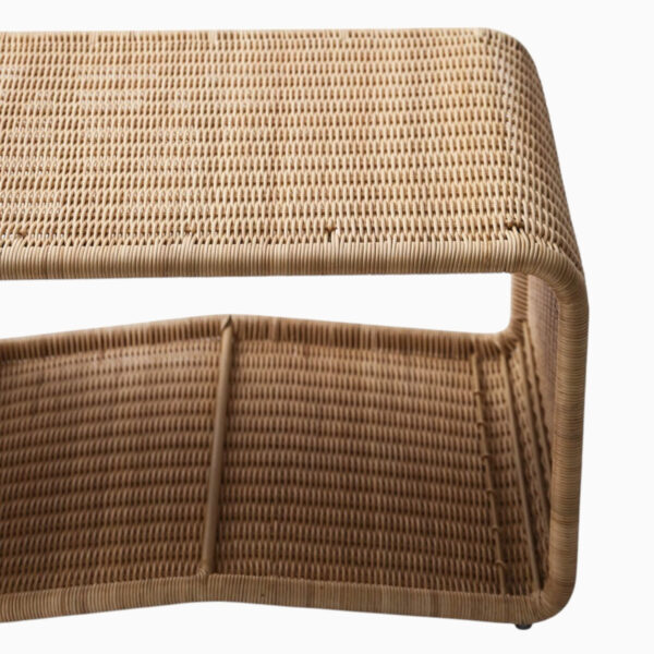 Heirloom Wicker Lounge Chair (8) Heirloom Wicker Lounge Chair & Ottoman
