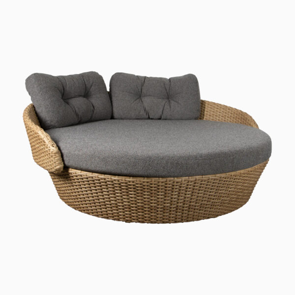 Ocean Wicker Daybed - Grey (1) Ocean Wicker Daybed