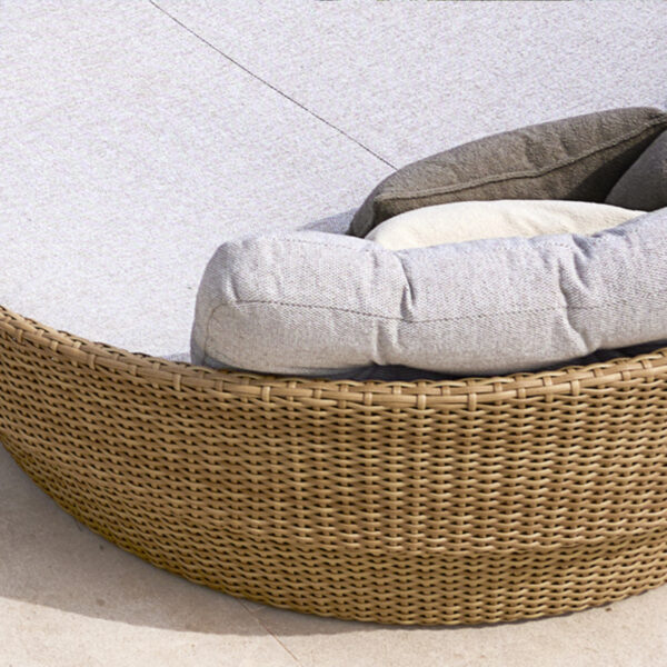 Ocean Wicker Daybed - Grey (4) Ocean Wicker Daybed