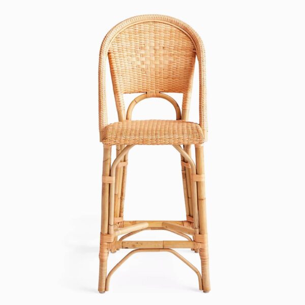 Java Line Rattan Bar Stool
